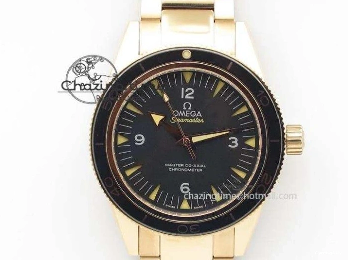 0301 ZeroBulk 2018 Seamaster Diver 300M OMF Best Edition Blue Ceramic Blue Dial on SS Bracelet A8800 (Black Balance Wheel) 7957